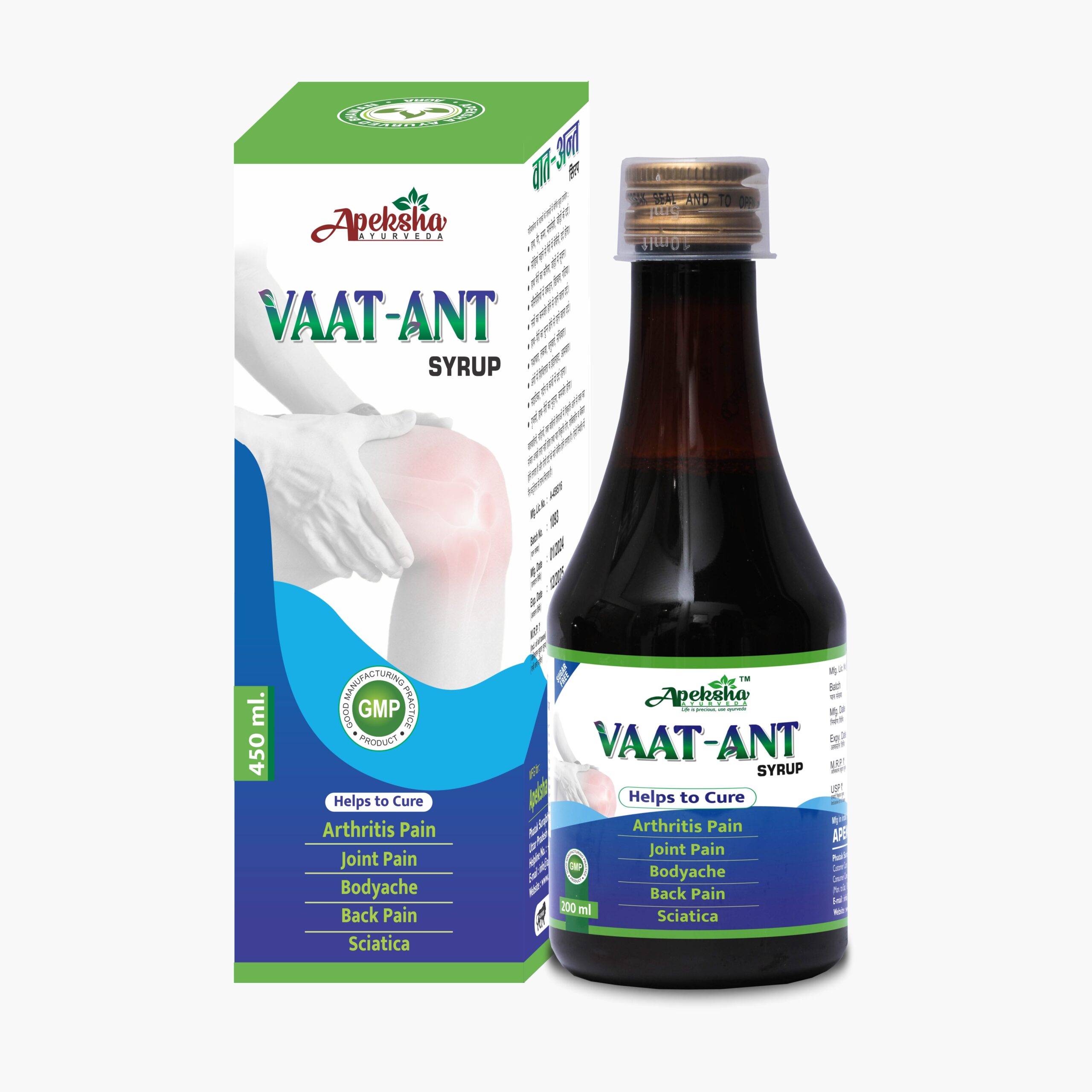 Vaat-Ant Syrup (Sugar Free)